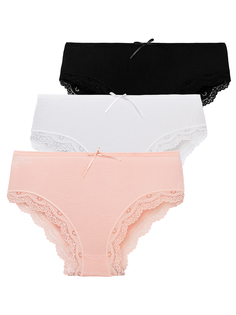 Комплект трусов женских Magic Lady cl0157Б_c04 оранжевых 3XL