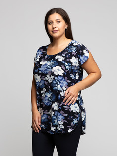 Туника женская Magic Lady cl3057_c25 синяя 66 RU