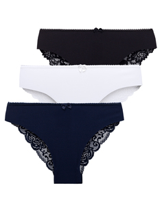 Комплект трусов женских Magic Lady cl0159_c01 черных L/XL