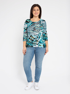 Лонгслив женский Magic Lady cl1306_c1039 бирюзовый 54 RU