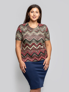 Футболка женская Magic Lady cl1304_c02 красная 52 RU