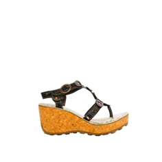Босоножки женские FLY London 81227 черные 41 RU