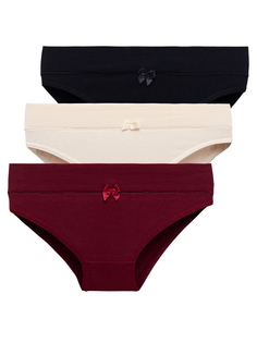 Комплект трусов женских Magic Lady cl0155_c12 бордовых XL