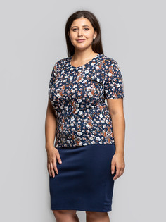 Футболка женская Magic Lady cl1304_c13 черная 60 RU