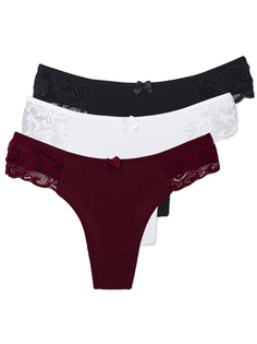 Комплект трусов женских Magic Lady cl0164_c18 бордовых XL