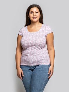 Футболка женская Magic Lady cl2020_c13 розовая 52 RU