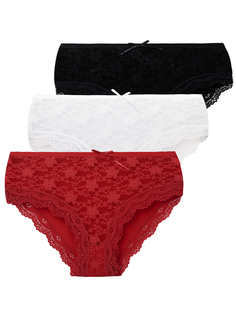 Комплект трусов женских Magic Lady cl0150_c01 красных 2XL