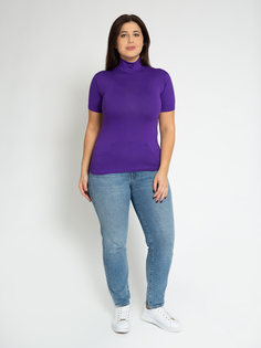 Водолазка женская Magic Lady cl201_c1077 фиолетовая 48-50 RU