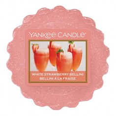 Свеча ароматическая Yankee Candle Тарталетка Клубничный беллини 6 см