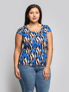 Футболка женская Magic Lady cl2020_c57 синяя 54 RU