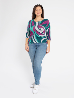 Лонгслив женский Magic Lady cl1306_c1008 бирюзовый 52 RU