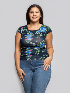 Футболка женская Magic Lady cl2020_c03 синяя 54 RU