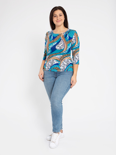 Лонгслив женский Magic Lady cl1306_c1033 голубой 60 RU