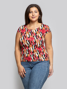 Футболка женская Magic Lady cl2020_c11 черная 52 RU