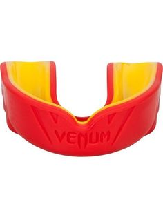 Капа боксерская Venum Challenger Red/Yellow