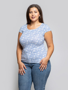 Футболка женская Magic Lady cl2020_c04 белая 54 RU