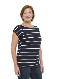 Футболка женская Magic Lady cl4147_c08 синяя 46 RU