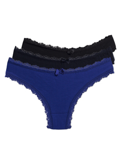 Комплект трусов женских Magic Lady cl0166_c15 синих XL