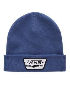 Шапка бини мужская Vans MN MILFORD BEANIE True Navy, голубой