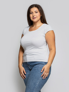 Футболка женская Magic Lady cl2020_c44 белая 54 RU