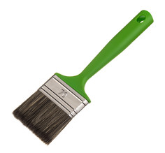 Кисть флейцевая Лазурный берег 70 мм для пропиток, антисептиков, лазурей, грунтовок