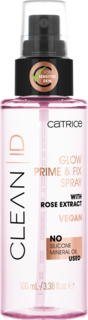 Фиксирующий спрей-праймер для макияжа с мерцанием CATRICE Clean ID 100 мл