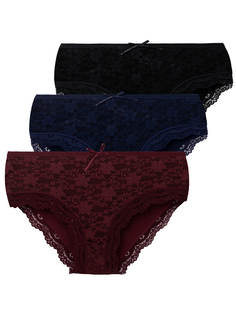 Комплект трусов женских Magic Lady cl0150_c10 бордовых XL