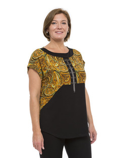Блуза женская Magic Lady cl7074_c23 желтая 54 RU