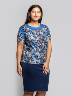 Футболка женская Magic Lady cl7029_c03 синяя 50 RU