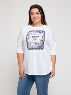 Лонгслив женский Magic Lady cl7038_c04 белый 52 RU