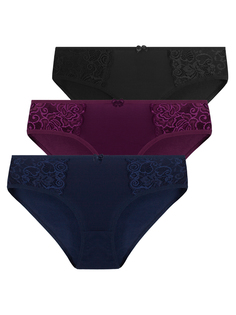 Комплект трусов женских Magic Lady cl0174_c06 черных L/XL