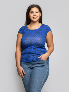 Футболка женская Magic Lady cl2020_c31 синяя 58 RU