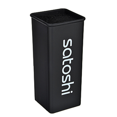 Подставка для ножей SATOSHI, с полипропиленовыми разделителями, 10x10x22,5см