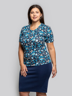 Футболка женская Magic Lady cl1304_c22 синяя 54 RU