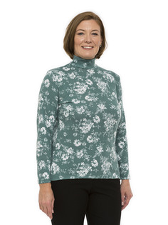 Водолазка женская Magic Lady cl1103_c03 зеленая 60 RU