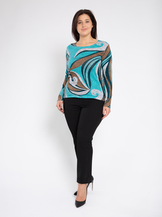 Лонгслив женский Magic Lady cl1300_c1038 бирюзовый 50 RU