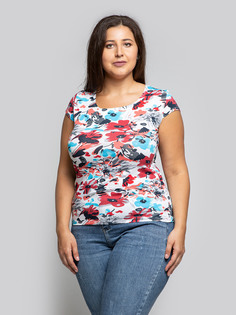 Футболка женская Magic Lady cl2020_c15 белая 48 RU