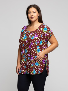 Туника женская Magic Lady cl3057_c18 бордовая 62 RU