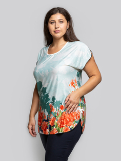 Туника женская Magic Lady cl3056_c04 зеленая 50 RU