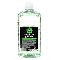 Антисептик для рук с антибактериальным эффектом 1л зеленый (VAITEX)