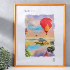 Фоторамка 40х50 см (1703) дерево(пластиковый экран) Зебра