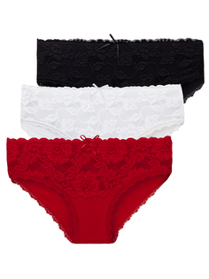Комплект трусов женских Magic Lady cl0158_c04 красных XL