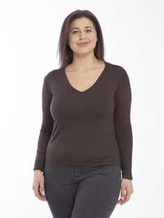 Лонгслив женский Magic Lady cl021_c1085 коричневый 52-54 RU