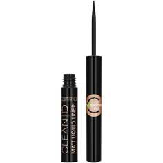 Матовая подводка для глаз CATRICE Clean ID 010
