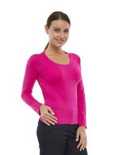 Лонгслив женский Magic Lady cl016_c14 красный 56-58 RU