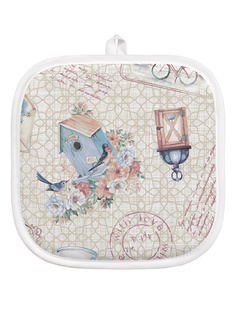 Прихватка Самойловский Текстиль Открытки 20 x 20 см разноцветная