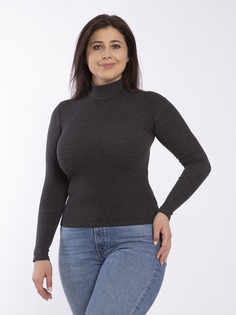 Водолазка женская Magic Lady rib01_c1234 серая 44-46 RU