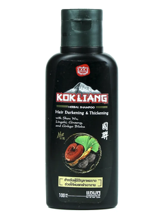 Шампунь для тёмных волос Kokliang Hair Darkenin &Thickening, 100 мл