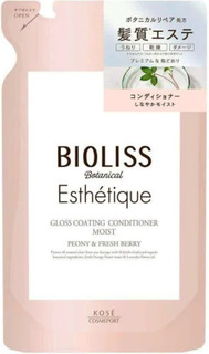 Bioliss botanical esthetique gloss coating кондиционер для волос увлажняющий 400 мл Kose