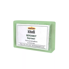 Мыло ручной работы Khadi бергамот, 100 г
